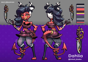 Ref Sheet - Dahlia