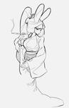 Bunny in Kimono
