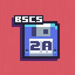 BSCS 2A Pixel Art Icon
