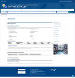 Resources Overview - Digital Library NFRDI - Programmed and Web Designed